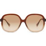 Braune Ralph Lauren Kunststoffsonnenbrillen für Damen 