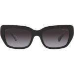Schwarze Ralph Lauren Rechteckige Rechteckige Sonnenbrillen aus Kunststoff für Damen 