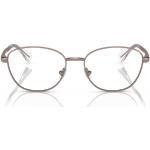 Pinke Ralph Lauren Runde Vollrand Brillen aus Metall für Herren 