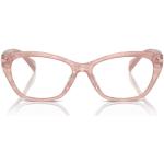Rosa Runde Panto-Brillen aus Kunststoff für Herren 
