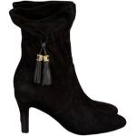Schwarze Ralph Lauren Ankle Boots & Klassische Stiefeletten für Damen Größe 38 