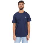 Reduzierte Blaue Ralph Lauren T-Shirts für Herren Größe XXL 