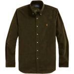 Reduzierte Grüne Ralph Lauren Polo Ralph Lauren Herrenpoloshirts & Herrenpolohemden aus Cord Größe XL 