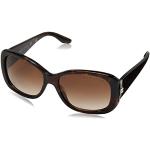 Braune Ralph Lauren Rechteckige Rechteckige Sonnenbrillen für Damen 