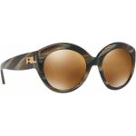 Braune Ralph Lauren Verspiegelte Sonnenbrillen für Damen 