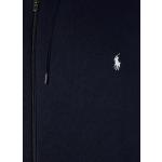 Dunkelblaue Unifarbene Ralph Lauren Feinstrickjacken mit Kapuze für Herren Übergrößen 