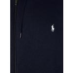 Dunkelblaue Ralph Lauren Feinstrickjacken mit Kapuze für Herren Übergrößen für den für den Herbst 