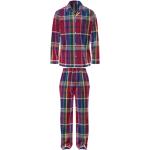Reduzierte Bunte Ralph Lauren Pyjamas lang für Herren Größe XL 2-teilig 