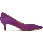 Reduzierte Lila Ralph Lauren High Heels & Stiletto-Pumps aus Veloursleder für Damen Größe 39 