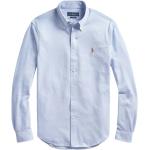 Blaue Casual Ralph Lauren Button Down Kragen Hemden mit Button-Down-Kragen aus Mesh für Herren Größe S 