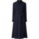 Dunkelblaue Unifarbene Ralph Lauren Midi Midikleider & knielange Kleider für Damen Größe M 
