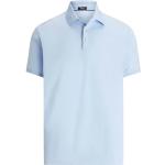 Blaue Kurzärmelige Ralph Lauren Polo Ralph Lauren Herrenpoloshirts & Herrenpolohemden Größe 3 XL 