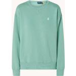 Grüne Unifarbene Ralph Lauren Damensweatshirts Größe L 