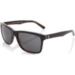 Schwarze Ralph Lauren Rechteckige Rechteckige Sonnenbrillen für Herren 