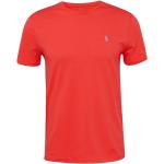 Reduzierte Rote Ralph Lauren T-Shirts aus Baumwolle für Herren Größe XL 
