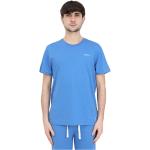 Reduzierte Blaue Ralph Lauren T-Shirts aus Baumwolle für Herren Größe M 