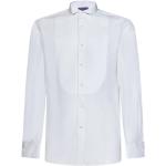 Reduzierte Weiße Ralph Lauren Smokinghemden aus Baumwolle für Herren Größe M 