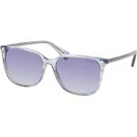 Blaue Quadratische Sonnenbrillen mit Sehstärke aus Kunststoff für Damen 