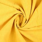 Gelbe Unifarbene Leinenstoffe 
