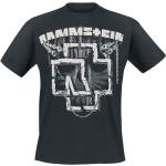 Schwarze Rammstein Rundhals-Ausschnitt Herrenbandshirts Größe 3 XL für Festivals 