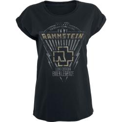 Rammstein T-Shirt - Legende - M bis 3XL - für Damen - Größe XXL - schwarz - Lizenziertes Merchandise