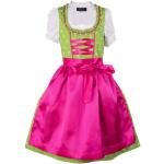 Hellgrüne Kurzärmelige Ramona Lippert Kinderfestkleider aus Polyester für Mädchen Größe 122 3-teilig 