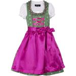 Dunkelgrüne Ramona Lippert Kinderfestkleider für Mädchen Größe 146 3-teilig 