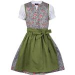 Graue Elegante Ramona Lippert Kinderfestkleider maschinenwaschbar für Mädchen Größe 134 3-teilig 