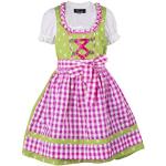 Hellgrüne Elegante Ramona Lippert Kinderfestkleider Größe 122 3-teilig 