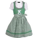 Grüne Ramona Lippert Kinderfestkleider Größe 122 3-teilig 