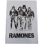 Ramones Malschablonen 