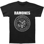 Ramones Men's Presidential Seal T-Shirt Black (Medium)