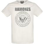 Weiße Vintage Ramones Herrenbandshirts Größe 3 XL für Festivals 