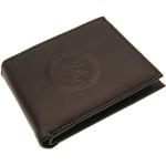 Ran Aston Villa FC Geldbörse mit Prägung, offizielles Lizenzprodukt, Schwarz , Approx 11cm x 9cm, Eingestanzte Brieftasche