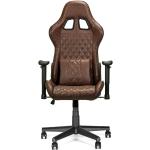 Dunkelbraune Gaming Stühle & Gaming Chairs aus Stahl 