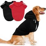 Reduzierte Schwarze Hundepullover & Hundeshirts aus Baumwollmischung maschinenwaschbar 2-teilig 
