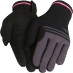 Rapha Merino Long Gloves Men (KMG01XXBCBLRG) black/grey