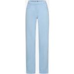 Blaue Atmungsaktive Brax Raphaela by Brax Corry 5-Pocket Hosen aus Baumwolle für Damen Größe XXL 