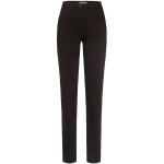 Braune Unifarbene Loose Fit Brax Raphaela by Brax Corry 5-Pocket Jeans maschinenwaschbar für Damen Größe M 