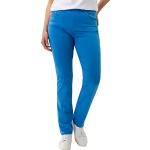 Royalblaue Brax Raphaela by Brax Slim Fit Jeans aus Baumwollmischung für Damen Weite 26 für den für den Sommer 