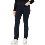 Reduzierte Dunkelblaue Brax Raphaela by Brax Slim Fit Jeans aus Baumwollmischung für Damen Weite 32 für den für den Sommer 