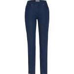 Reduzierte Blaue Brax Raphaela by Brax Slim Fit Jeans aus Baumwollmischung für Damen Weite 31 