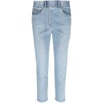Hellblaue Brax Raphaela by Brax Slim Fit Jeans aus Baumwollmischung für Damen Größe XL 