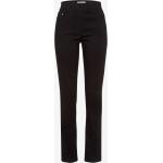 Schwarze Elegante Brax Raphaela by Brax Slim Fit Jeans aus Denim für Damen Größe XL 