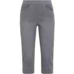 Graue Capri-Jeans aus Baumwollmischung für Damen Größe S für den für den Sommer 