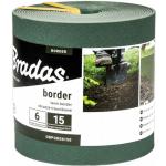 Bradas - Rasenkanten Kunststoff 6m x 15cm grün