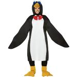 Schwarze Pinguin-Kostüme für Herren Einheitsgröße 