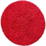 Reduzierte Rote Runde Runde Teppiche 