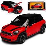 Rote Mini Cooper Modellautos & Spielzeugautos aus Metall 