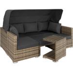 Reduzierte tectake Lounge Gartenmöbel & Loungemöbel Outdoor aus Polyrattan UV-beständig 